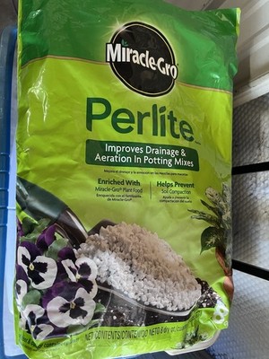 Perlite Soil Amendment 8 Qt Enhanced Garden Soil