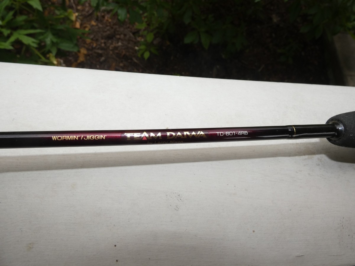 DAIWA - gwmrb TEAM DAIWA Wormin/Jiggin Power Mesh TD-601-4RB Castng 6' 1 Pc