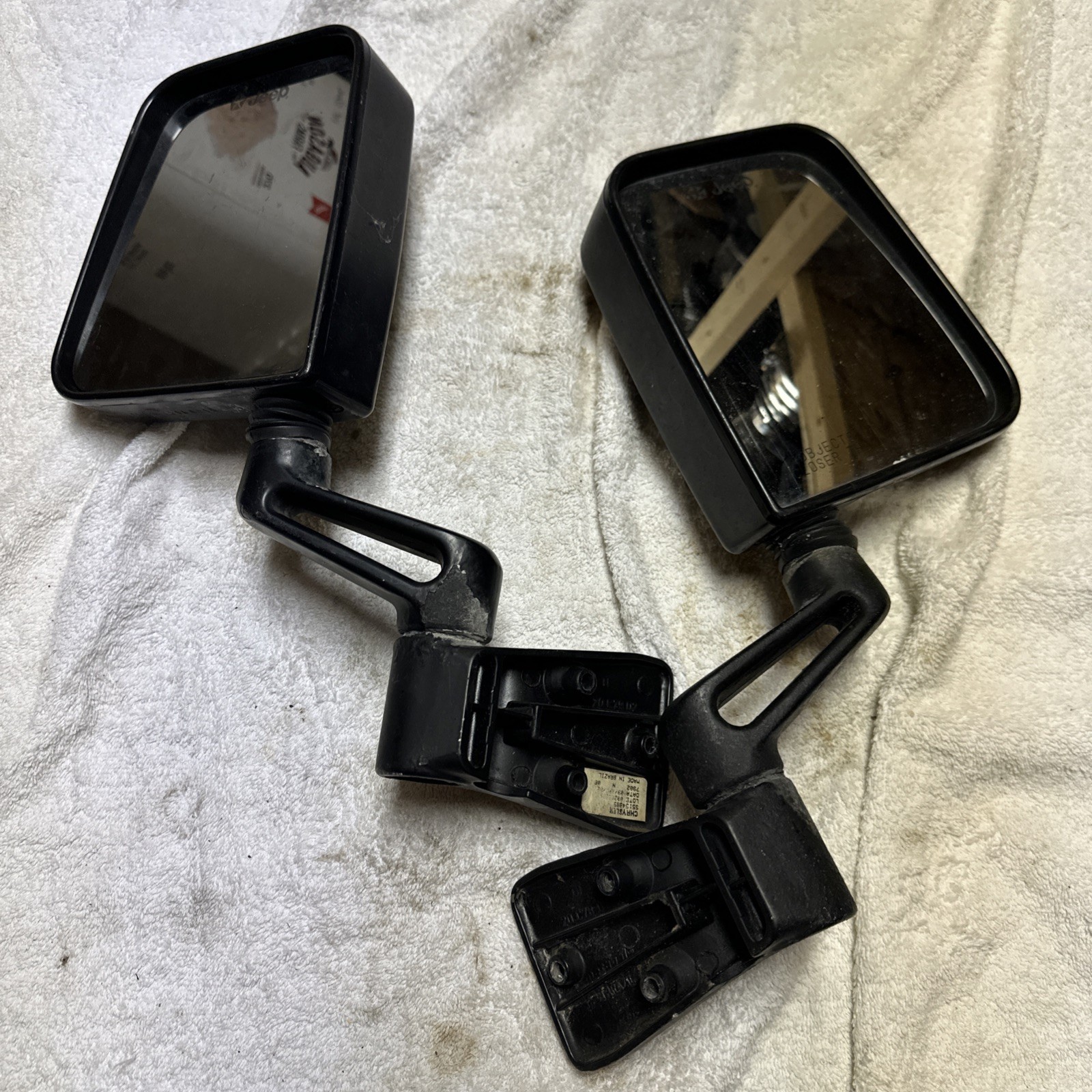 1987-2006 JEEP WRANGLER YJ TJ Left /Right Side Mirrors Half/Full Door OEM