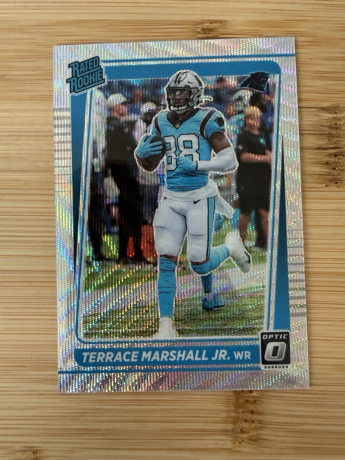 Terrace Marshall Jr. Panini Donruss Optic #218 Wave