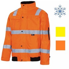 VIZWELL Warnschutz Pilotenjacken VW 60C Pilotjacke Warnjacke Warnschutzjacke  