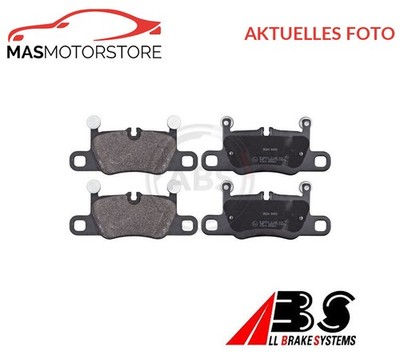 SATZ BREMSBELÄGE BREMSKLÖTZE HINTEN ABS 35224 P FÜR PORSCHE 911