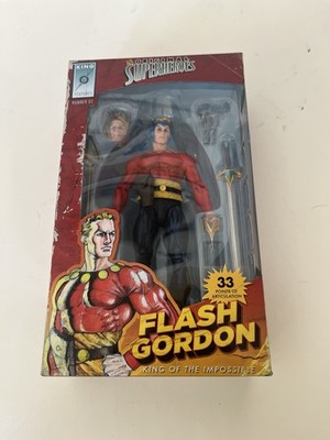 Flash Gordon The Original Superheroes 7'' Action Figure King Number 02 NIB 2021