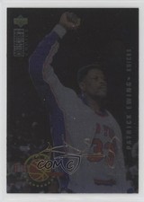 1994 Collector's Choice Pro Files Gold Foil Signature Patrick Ewing #201 HOF 5r6