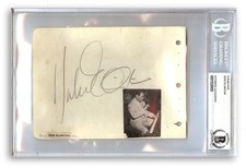 Duke Ellington Signed Autographed Cut Signature Jazz Legend BAS 9959