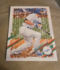 2021 Topps Holiday #HW184 Corey Seager Los Angeles Dodgers