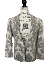 Liz Claiborne Women' Size 8P 100 Wool Blazer Old Money Quiet Luxury Vintage 80s