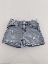 The Children  s Place Girls Distressed Denim Shorts Size 6/7