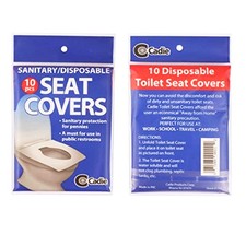 Disposable Toilet Seat Covers, 50 Pack
