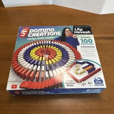 Spin Master Games Lily Hevesh H5 Domino Creations 100-Piece Dominoes Set NEW NIB