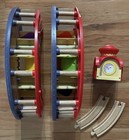 CHUGGINGTON DOUBLE DECKER TRAIN STATION RAILWAY ROUNDHOUSE 2010 LEARNING CURVE — photo 5