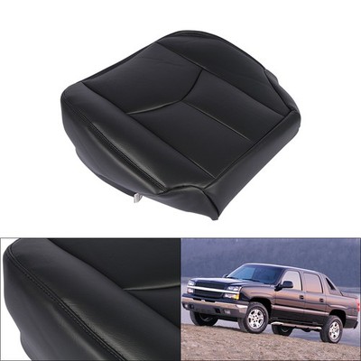 New Syn Leather  Dark Gray Left Bottom Seat Cover Fits 03-07 Silverado 1500 2500