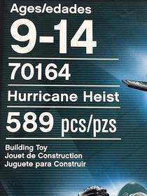 LEGO Ultra Agents Hurricane Heist Set 70164 Free App 4 Minifigs 007 MI6 Bond Q