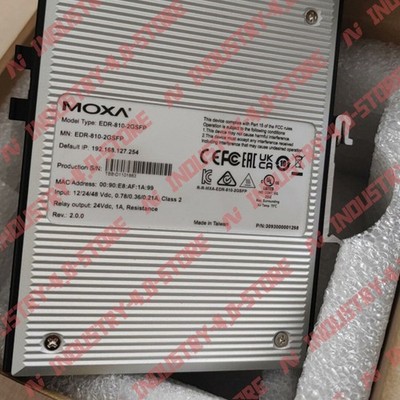 MOXA EDR-810-2GSFP Industrial Router#1pcs new in box