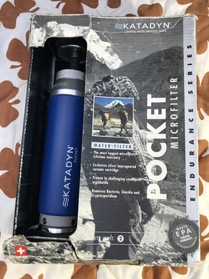 Katadyn Water Filter. New All Accessories 