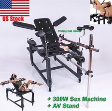Large BDSM Sex Chair with Machine Open Leg Spreader Restraint Frame for Couples