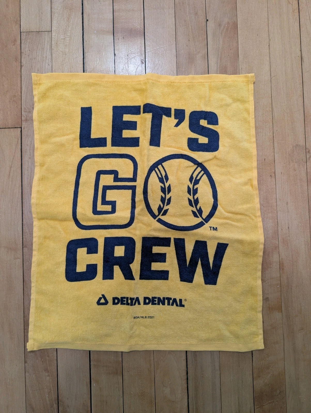 Milwaukee Brewers Game Rally Towel from Playoffs 2025