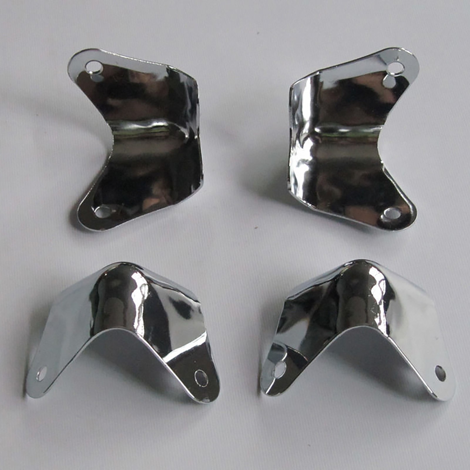 8Pack Metal 2 Leg Guitar AMP Amplifier Cabinet Corners Protectors For Fender S