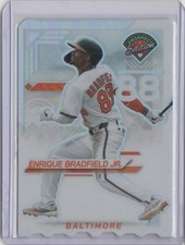 2025 Panini Prospect Edition Holo Prizm Ticket Stub #94 Enrique Bradfield Jr./88