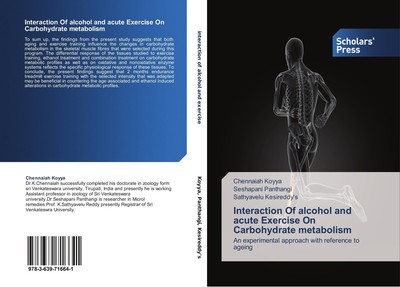 Interaction Of alcohol and acute Exercise On Carbohydrate metabolism Chennaiah K