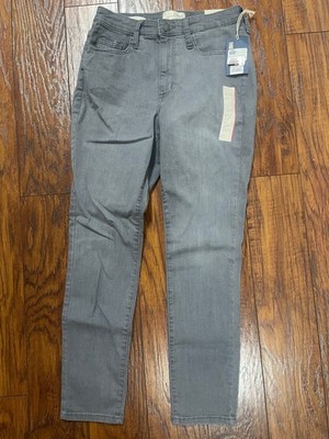 Universal Thread High Rise Skinny Jeans 14 Long Grey
