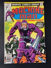 MACHINE MAN #1 (Apr 1978) Jack Kirby’s Return To Marvel!