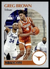 2021-22 Panini Chronicles Draft Picks Greg Brown III Rookie NCAA #64