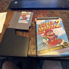 Super Mario Bros. 2 Nintendo NES Box And Sleeve Included.