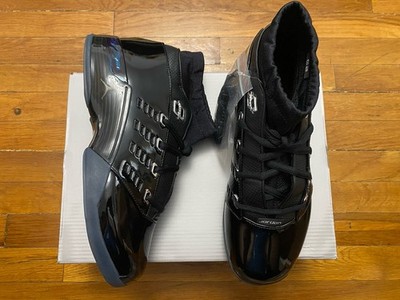 Size 10, 11.5, 12, 12.5 - Jordan 17 Low Black Patent Chrome Men's -  SHIP FAST