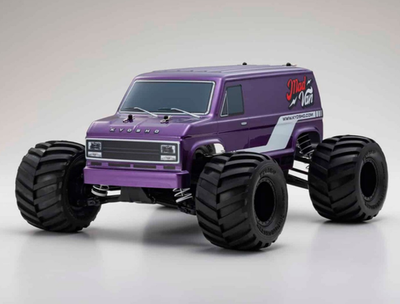 1/10 RC Car Body MAD VAN Body Set *PURPLE* #FAB502PL | eBay
