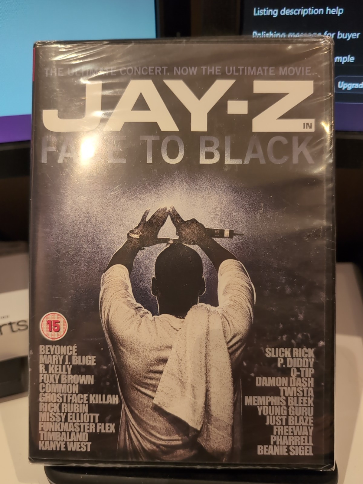JayZ Fade to Black Ultimate Concert Movie DVD Paramount UK New Sealed Music Film