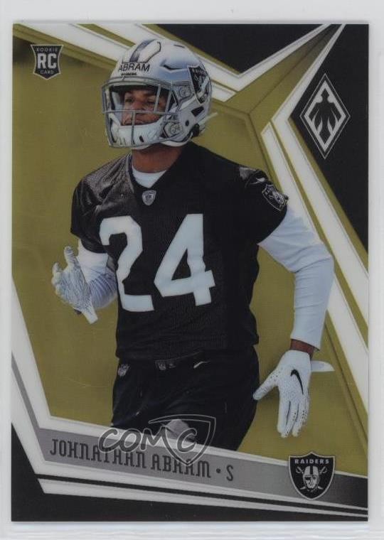 2019 Panini Phoenix Rookies Yellow /75 Johnathan Abram #172 Rookie RC 0q3