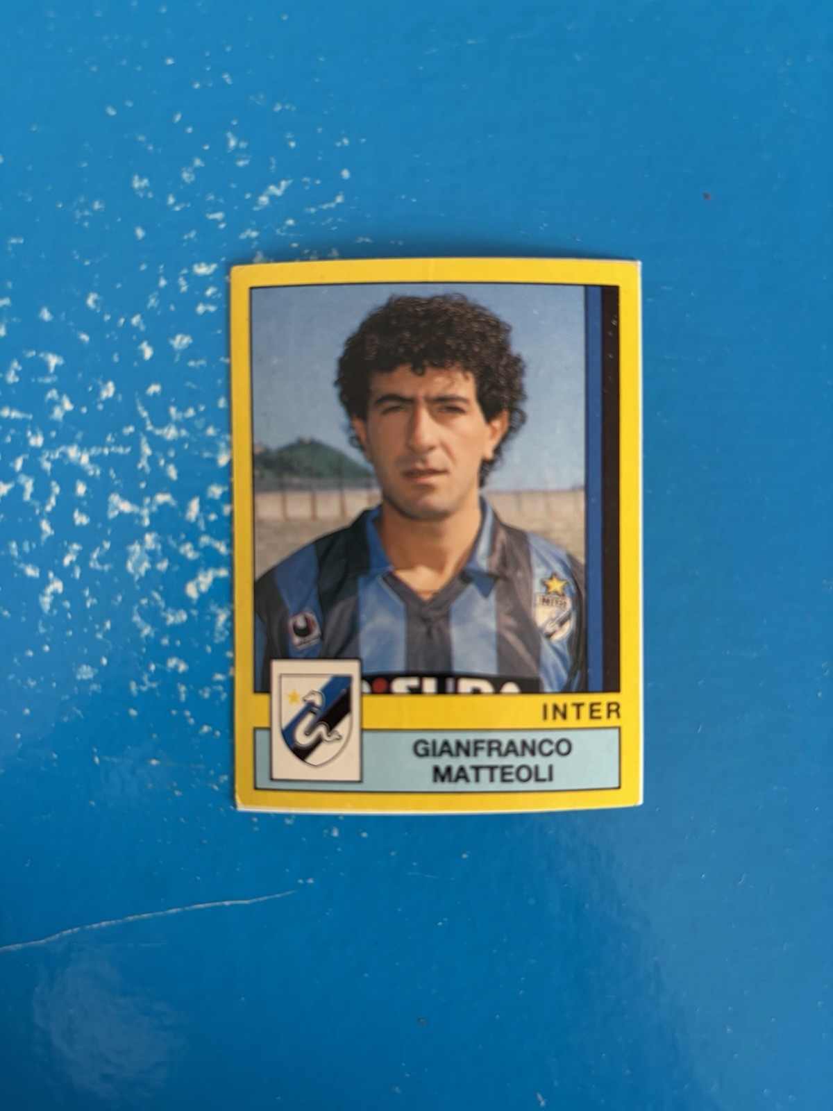 Figurine Calciatori Panini 1988/89 Recuperata N 126 Gianfranco Matteoli Inter