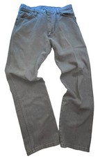Vintage Wrangler Jeans Men's 36x32 Gray Denim 13MWZPG Western Work USA Made