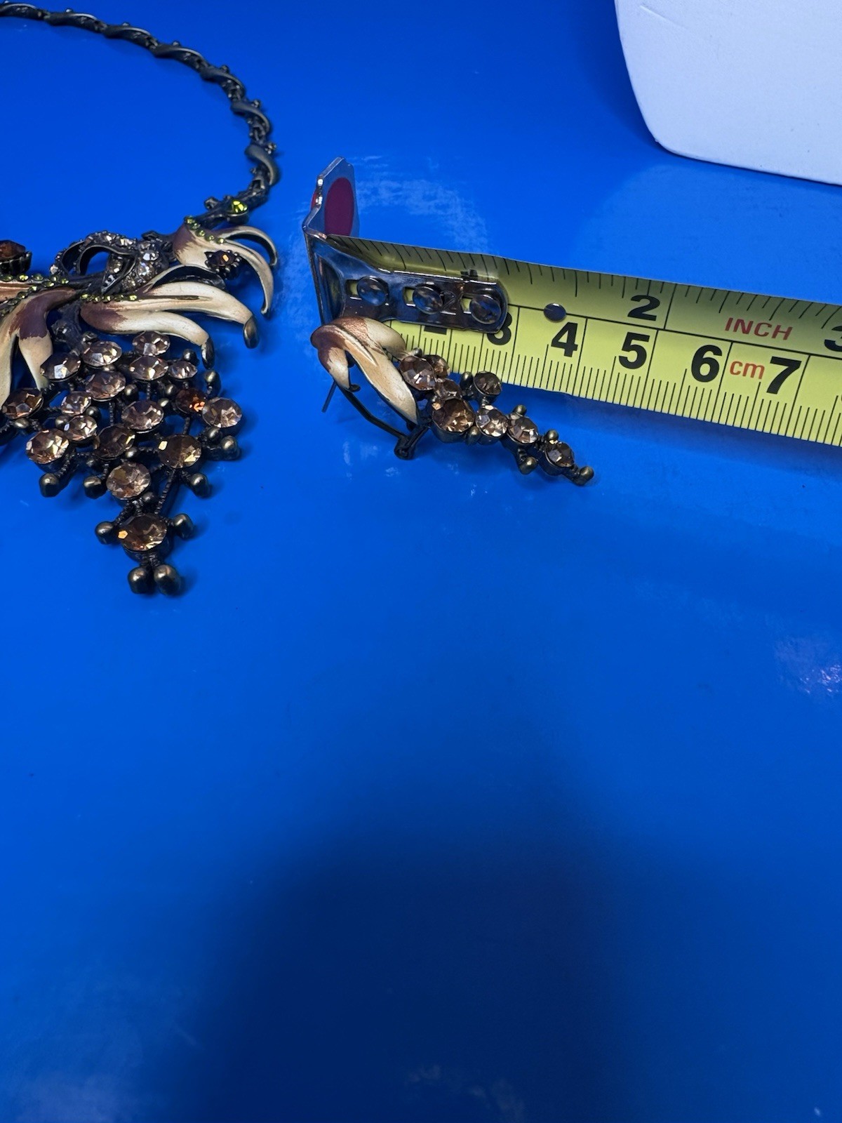 Uniquely Designed Tree Branch Leaves Necklace & P… - image 8