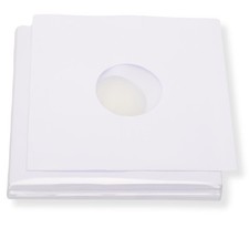 50 St. reinwei&szlig;e LP Schallplatten Innenh&uuml;llen, gef&uuml;ttert, 90 gr.
