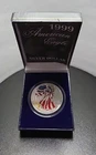 1999 1 oz Silver American Eagle (Brilliant Uncirculated)  colorized