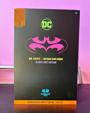 McFarlane Toys Gold Label DC Multiverse Mr. Freeze Black Light Limited to 6550