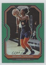 2021 Panini Prizm WNBA Green Prizm Briann January #18 qf6