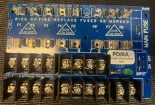 Altronix PD8UL Power Distribution Module 8 Fused Outputs