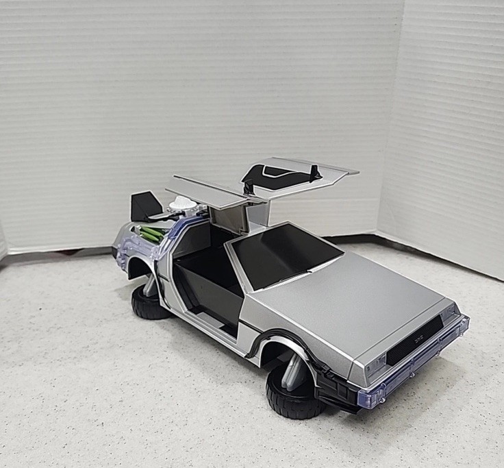 Back to The Future 40th Anniversary DeLorean Popcorn Bucket Lights