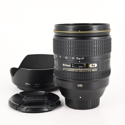Nikon Nikkor AF-S 24-120mm f4 G ED VR SWM ASPH Lens *Read #232