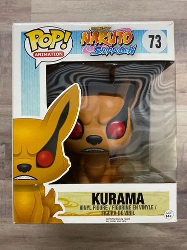 Funko Pop! Naruto Shippuden: Kurama #73 Vinyl Figure 6" C1