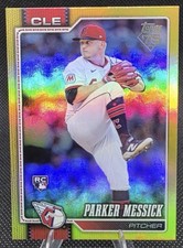 2026 Topps Series 1 Parker Messick Guardians Gold Rookie #67 Serial /399
