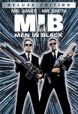 MEN IN BLACK (DVD, 2002, 2-Disc Set, Deluxe Edition). Jones, Smith. FAST S&H. 