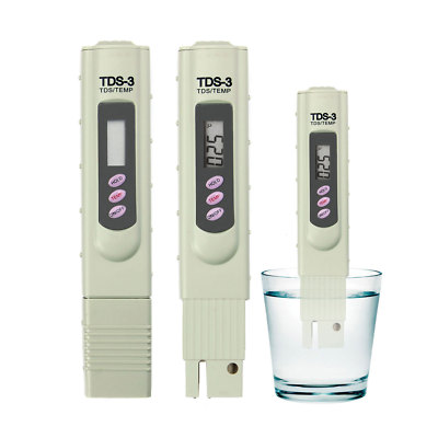 Digital TDS3 PPM Meter Tester Home Drinking Tap Water Quality Purity Test Tester