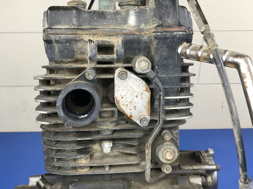 92 Yamaha XT350 XT 350 Complete Engine Motor Cylinder Head Cases Bottom End - Foto 5 di 18