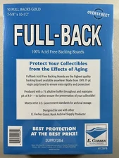 E. Gerber Full-Back Gold (50pcs) 758FB 35pt