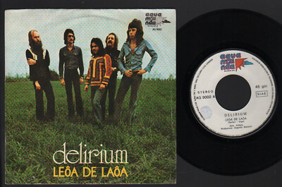 7'' DELIRIUM LEOA DE LAOA / PROT VERO VINO PURE 1974 POP PROGRESSIVE ITALIENISCH