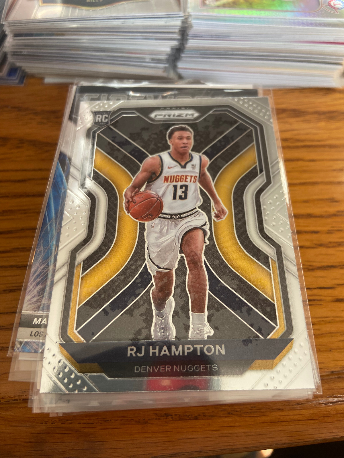 2020-21 Panini Prizm RJ Hampton Prizm RC #286